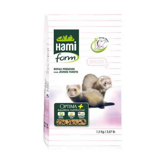 Hami Form Repas complet Optima+ pour jeune furet