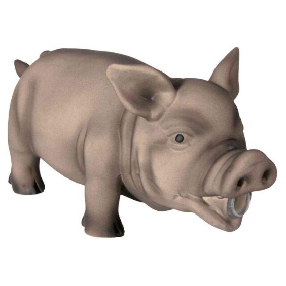 Jouet cochon latex avec son