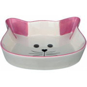 Gamelle design visage en céramique pour chat