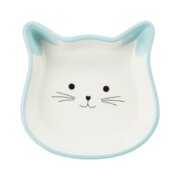 Gamelle visage, design, céramique pour chat