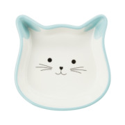 Gamelle design visage en céramique pour chat