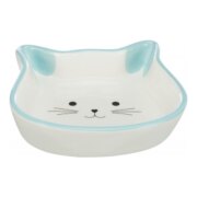 Gamelle visage, design, céramique pour chat