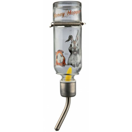 Biberon en verre 250 ml cochon d'Inde Honey Hopper Trixie