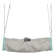 Tunnel brun douillet pour rat et furet