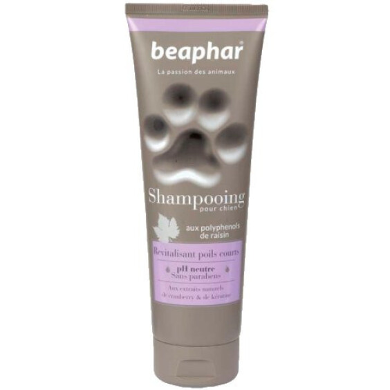 Shampoing démêlant poils courts en tube 250 ml Beaphar