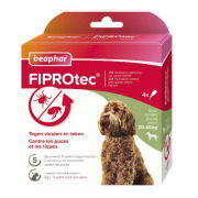 Pipette anti-tique et anti-puce Fiprotec grand chien Beaphar