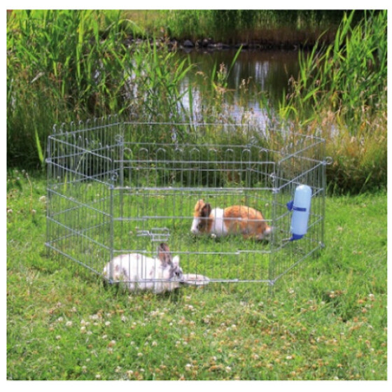 Enclos métal extérieur Natura pour rongeur