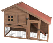 Clapier pour petits animaux avec cour extérieure
