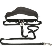 Ceinture ventrale canicross avec laisse