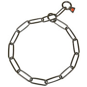 Collier étrangleur Moyen en acier noir