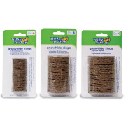 Recharge de 16 Busy Buddy Gnawhide rings PetSafe