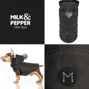 Milk & Pepper Manteau Kimi gris