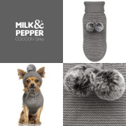 Milk & Pepper Pull Cocoon gris taille 24