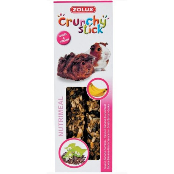 Friandises Crunchy Sticks banane sarrasin