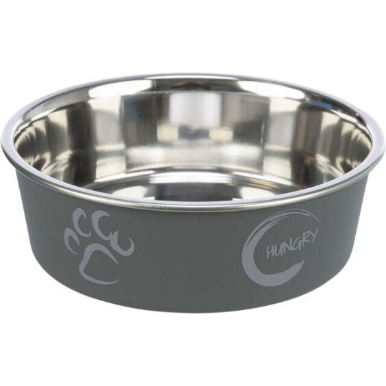 Gamelle inox motif Pattes et Os