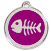 Médaille motif Poisson