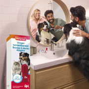 Beaphar Brosse à dents doigtier pour chien et chat