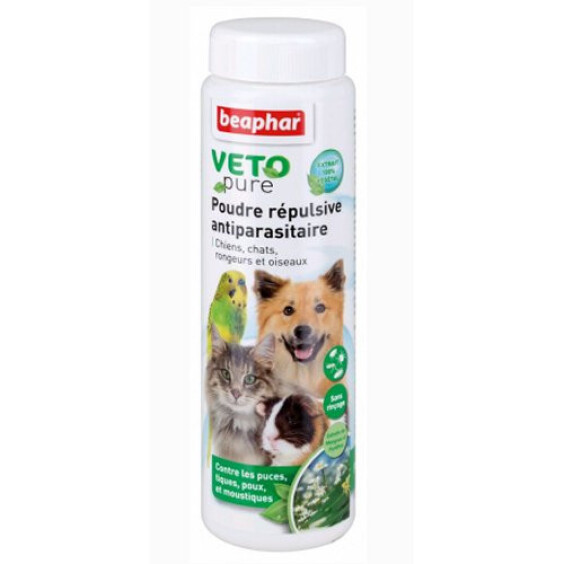 Poudre répulsive antiparasitaire VETOpure Beaphar