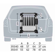 Cage Box de transport voiture alu
