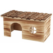Maison Grete en bois pour chinchilla et cochon d'Inde