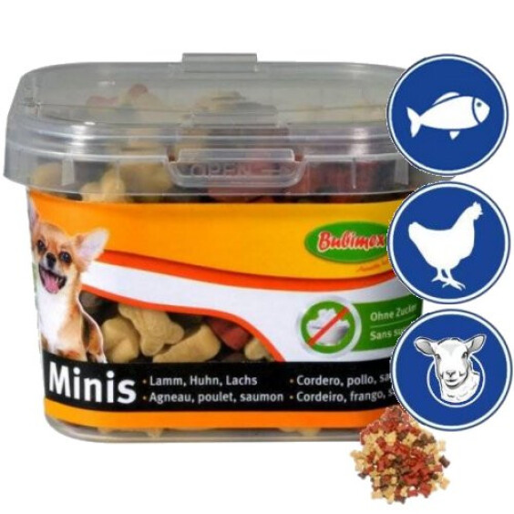 Friandises Duos agneau poulet et saumon Bubimex