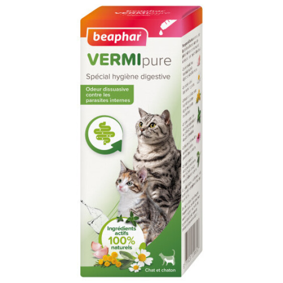 VERMIpure pour chat et chaton Beaphar