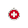 Médaille ronde motif Suisse
