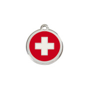 Médaille ronde motif Suisse
