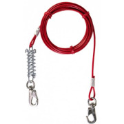 Chaîne d'attache rouge 8 m