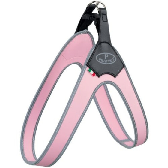 Harnais pour chien Pratiko Step-In rose