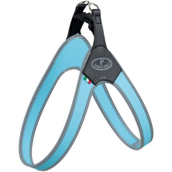 Harnais chien Pratiko Step-In bleu