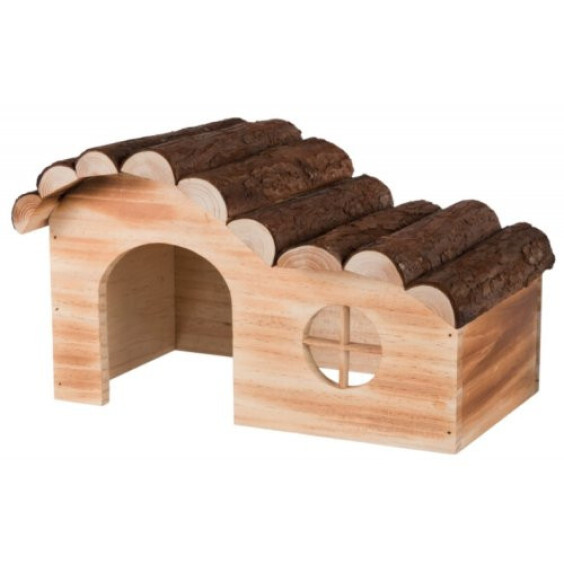 Maison Hanna en bois pour chinchilla et cochon d'Inde Natural Living