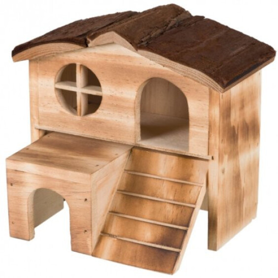 Maison Kasja en bois pour souris et hamster Natural Living