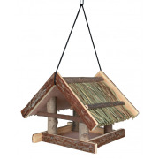 Mangeoire pour oiseaux maisonnette