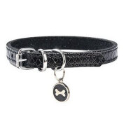 Collier chihuahua : petit chien Power noir