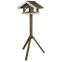 Mangeoire pour oiseaux plate sur pied