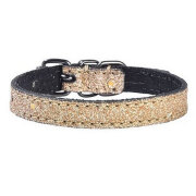 Collier petit chien Cosmos doré