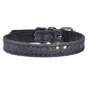 Collier petit chien Cosmos noir