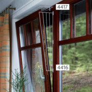 Grille de protection métal et latéral pour fenêtre 