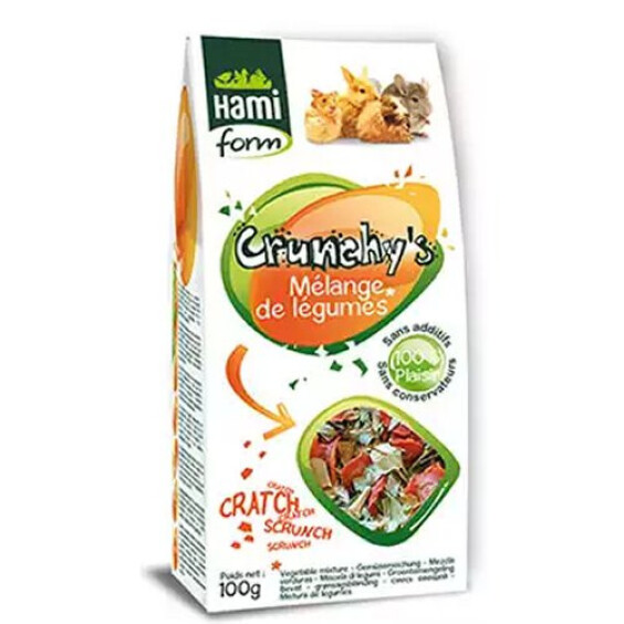 Hami Form Friandises pour rongeur Crunchy's Mélange de légumes