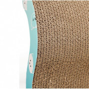 Griffoir pour chat Vague Mimi bleu