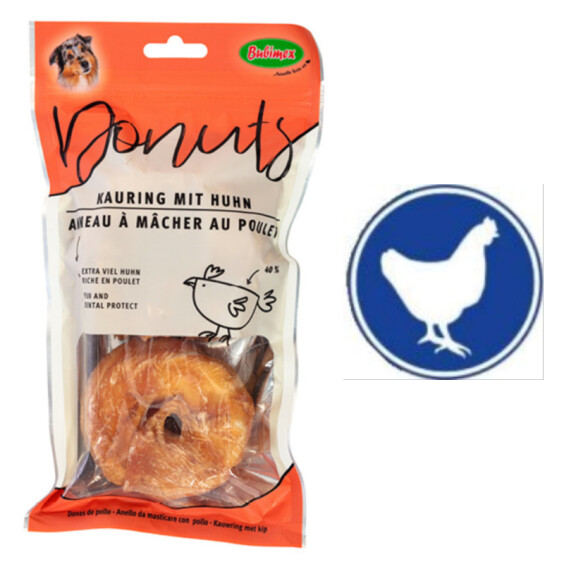 Friandises Donuts Chickies au poulet Bubimex