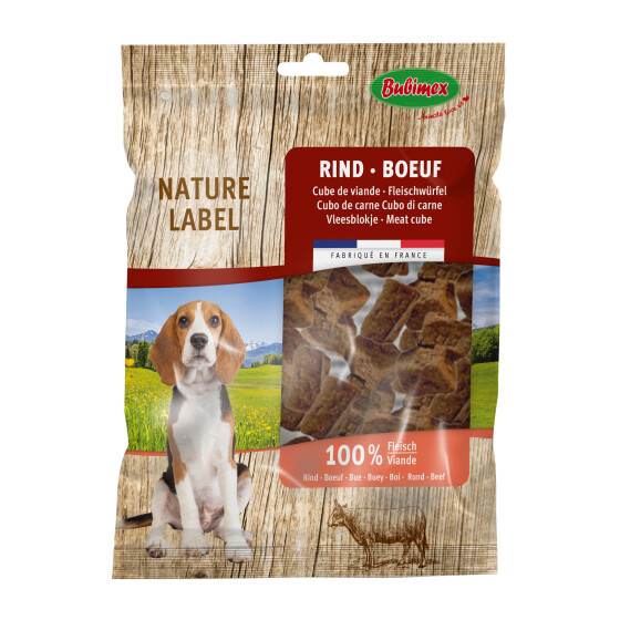 Friandises chien morceaux de boeuf