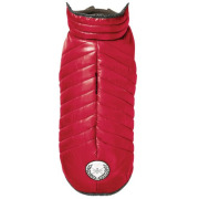 Manteau bouledogue français Indy rouge T.56