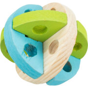 Balle jeu et snack pour lapin