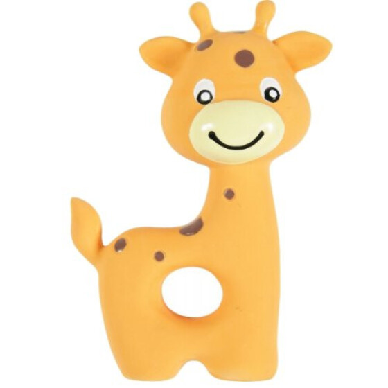 Jouet chiot Girafe orange