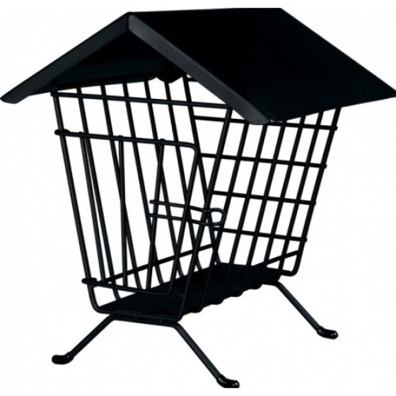 Râtelier à foin lapin et rongeur métal noir