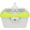 Cage de transport lapin et cochon d'inde Mini Capri Vert fluo