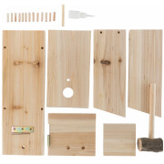 Kit de construction nid bois pour oiseau