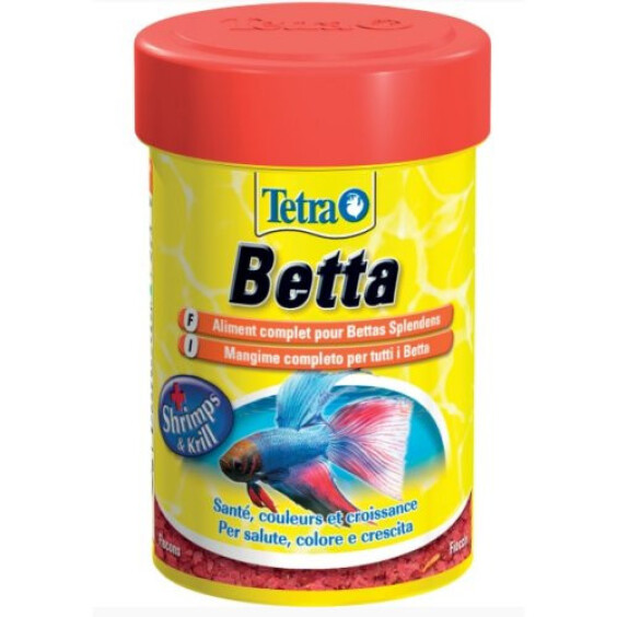Tetra BettaMin flocons pour poissons combattants 85 ml